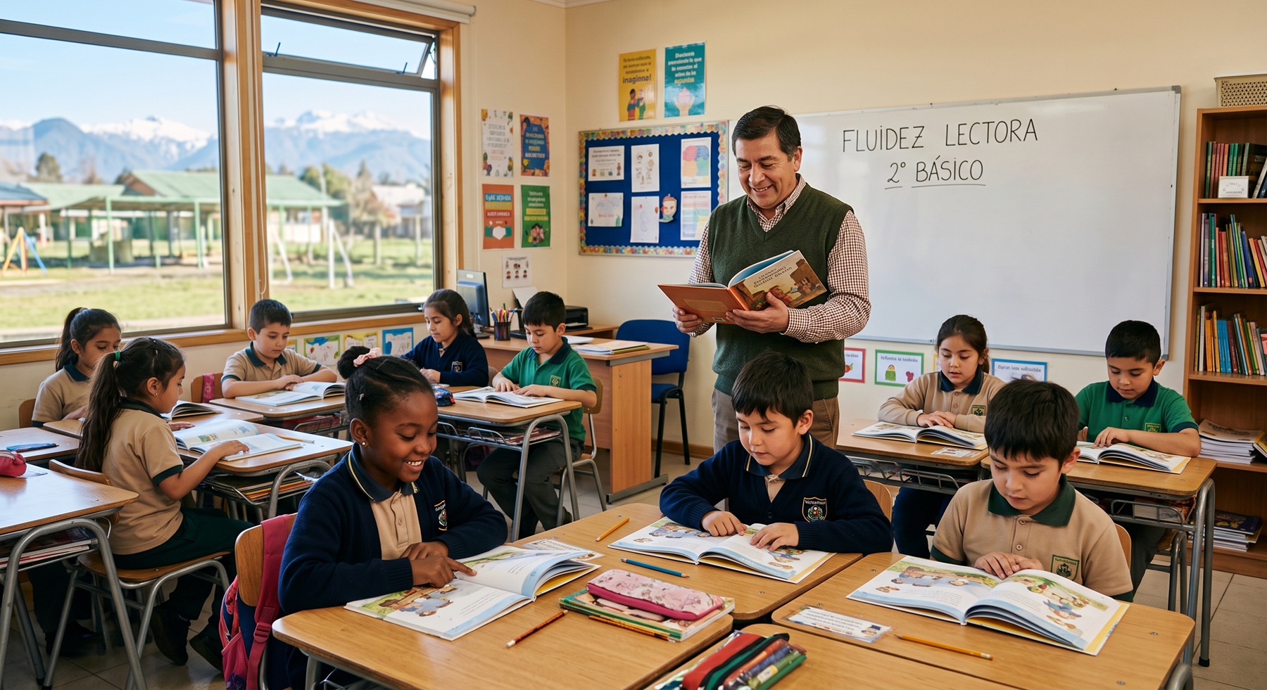 De la decodificación a la fluidez lectora: Estrategias prácticas para 2° Básico